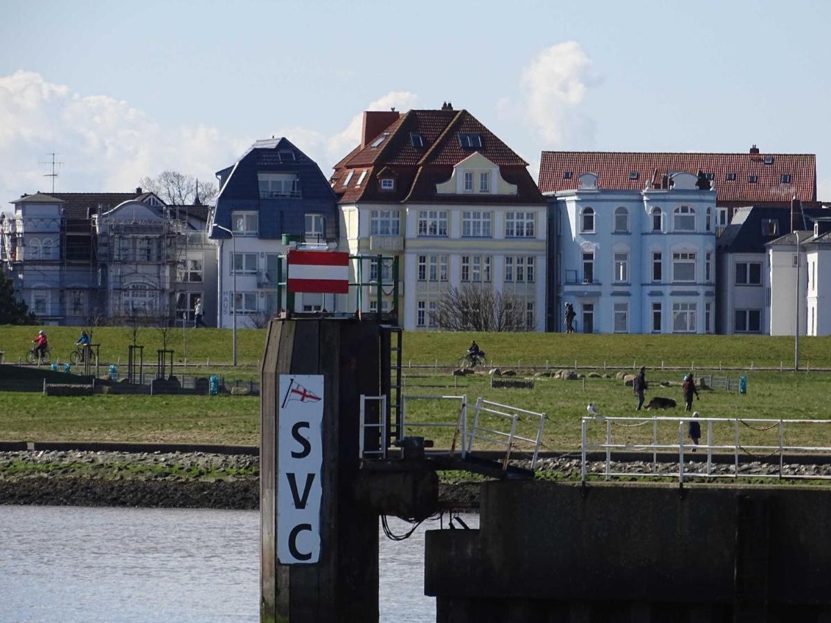 Am Seedeich 7_ Wohnung 16 Cuxhaven Zewnętrze zdjęcie